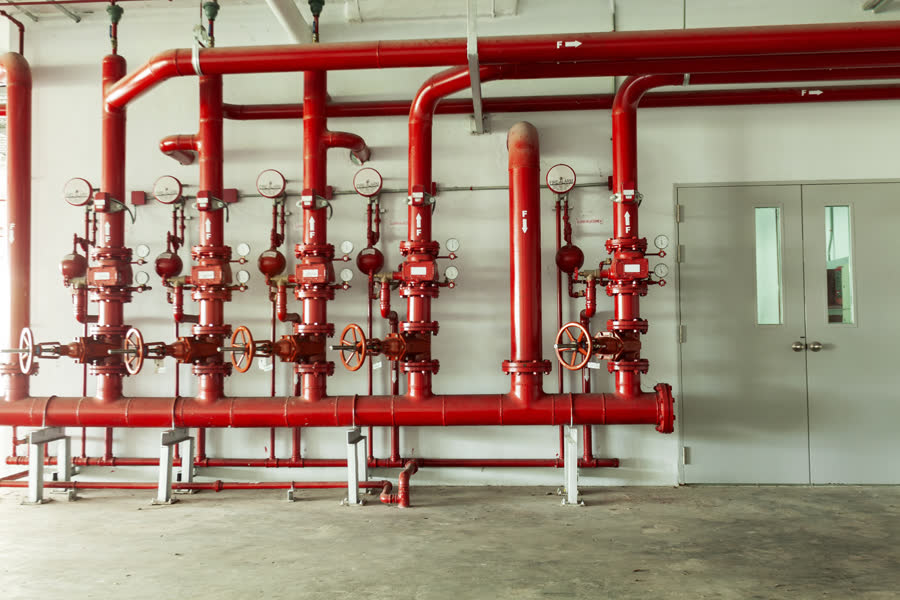 Sprinkler and standpipe